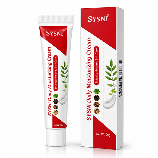 SYSNI Sensitive Skin Soothing Care Cream, Natural Botanical Formula, Helps Soothe Dryness, Itching and Redness, Suitable for Daily Sensitive Skin Care, Scalp Care and Skin Moisturizing Repair, Deep Hydration