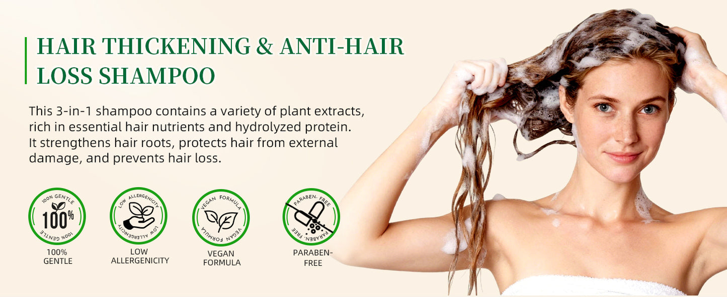 Sysni 3-in-1 Rosemary Amino Acid Shampoo