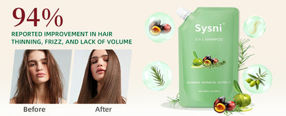 Sysni 3-in-1 Rosemary Amino Acid Shampoo
